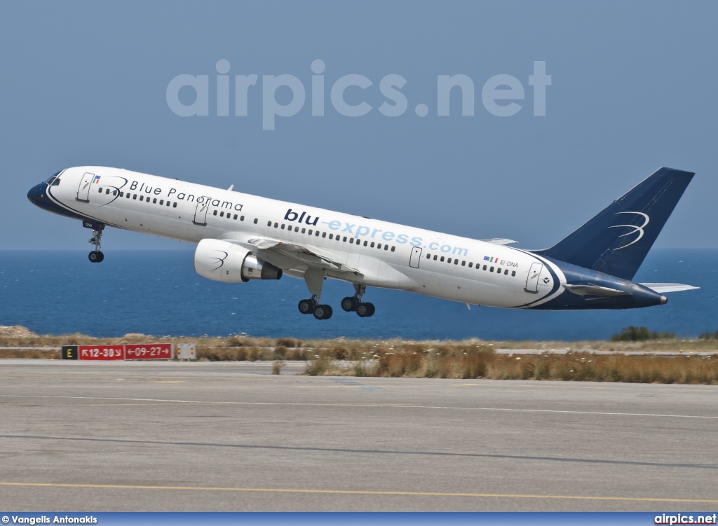 EI-DNA, Boeing 757-200, Blue Panorama