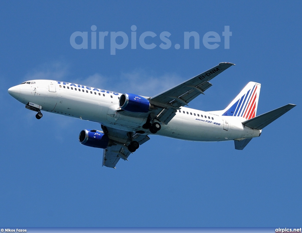 EI-DNM, Boeing 737-400, Transaero
