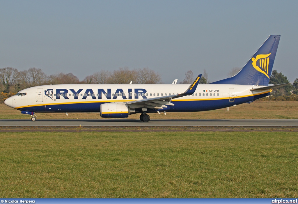 EI-DPB, Boeing 737-800, Ryanair