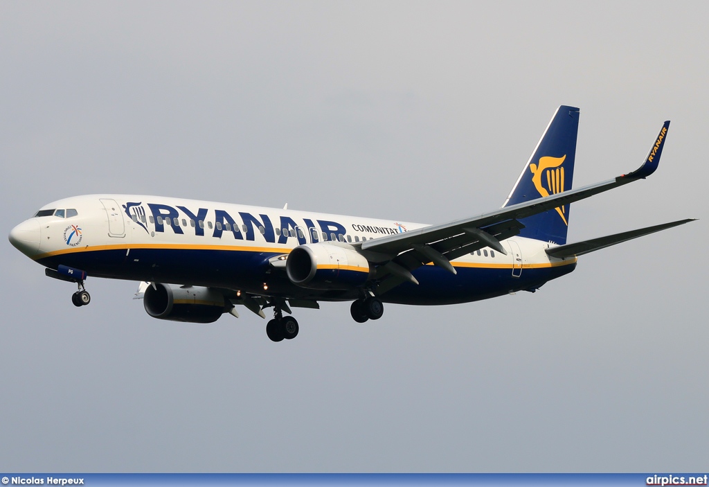 EI-DPG, Boeing 737-800, Ryanair