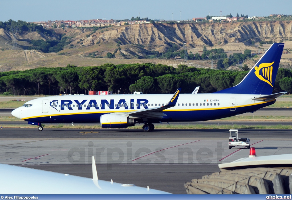 EI-DPK, Boeing 737-800, Ryanair