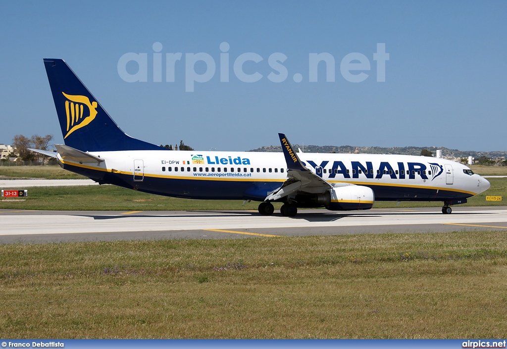 EI-DPW, Boeing 737-800, Ryanair