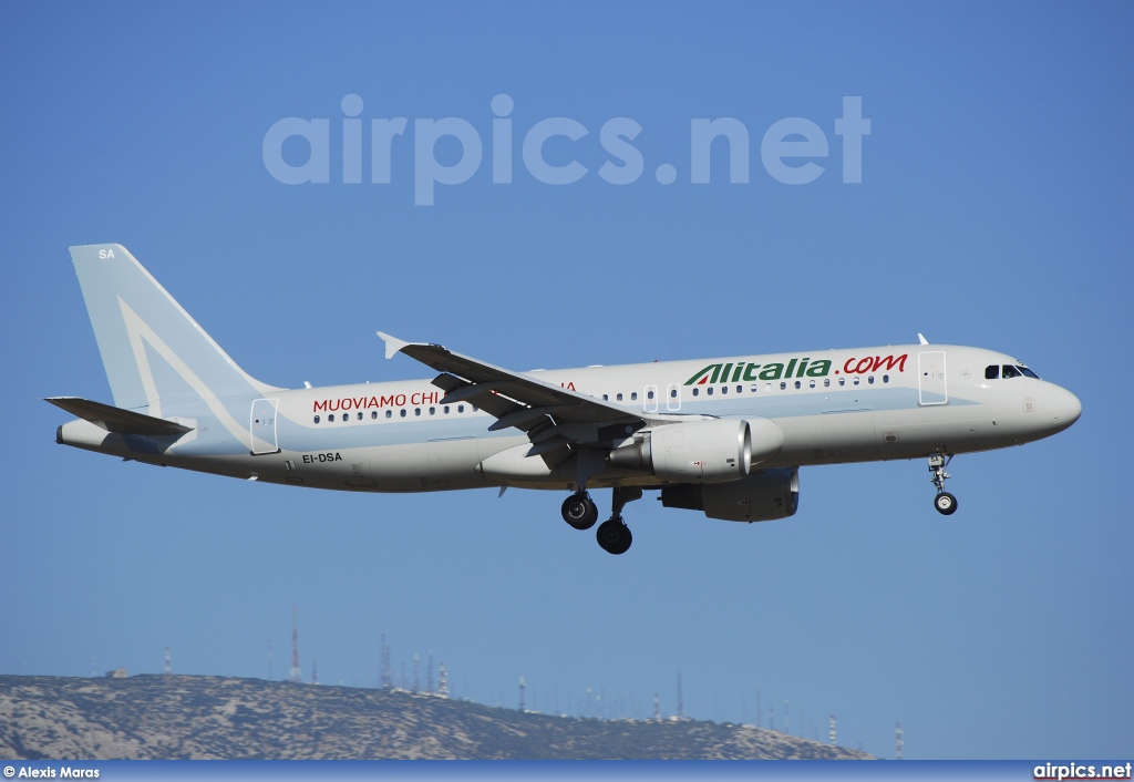 EI-DSA, Airbus A320-200, Alitalia