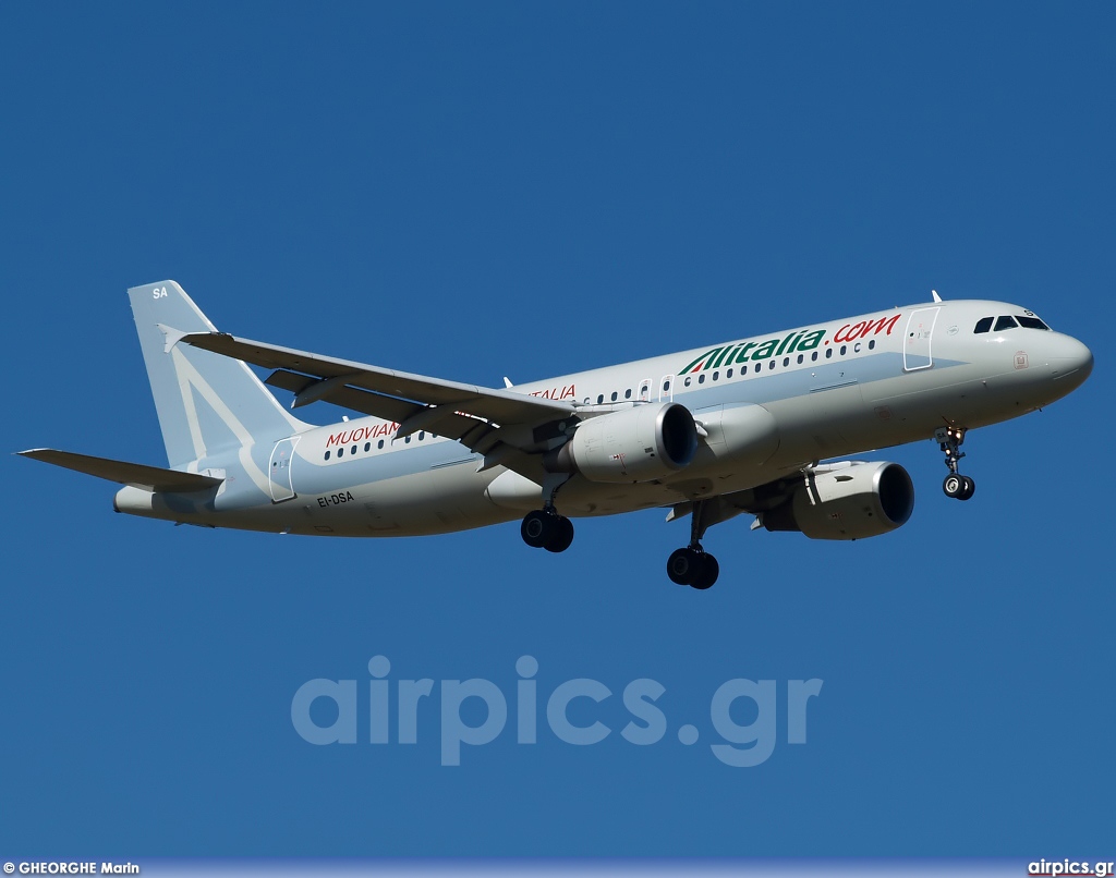 EI-DSA, Airbus A320-200, Alitalia