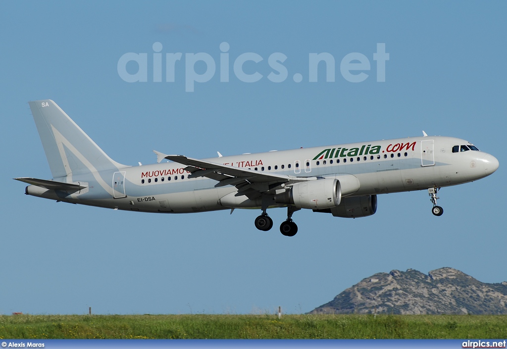 EI-DSA, Airbus A320-200, Alitalia