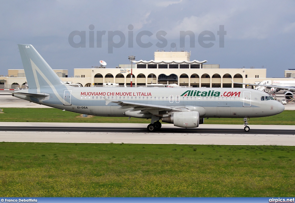 EI-DSA, Airbus A320-200, Alitalia