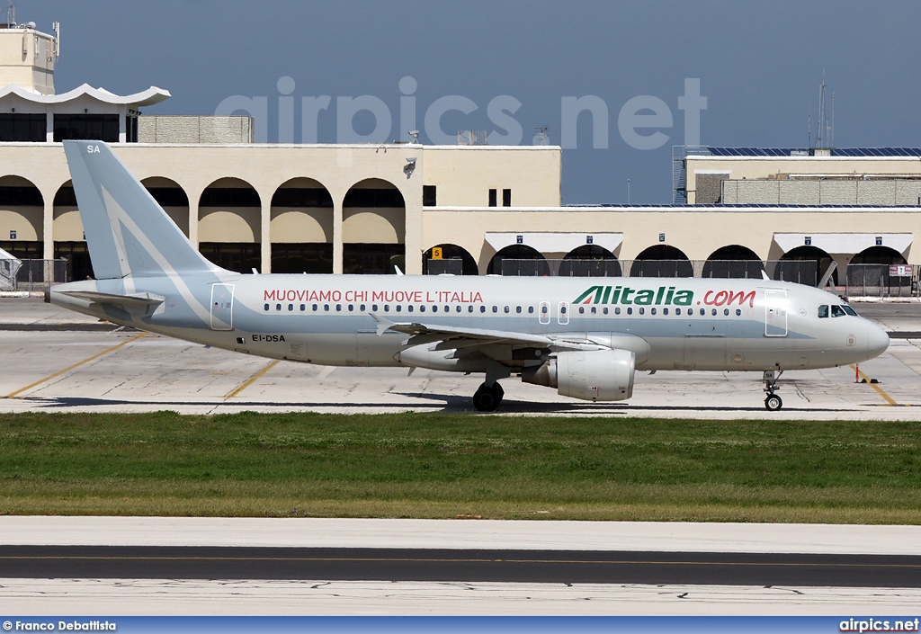 EI-DSA, Airbus A320-200, Alitalia