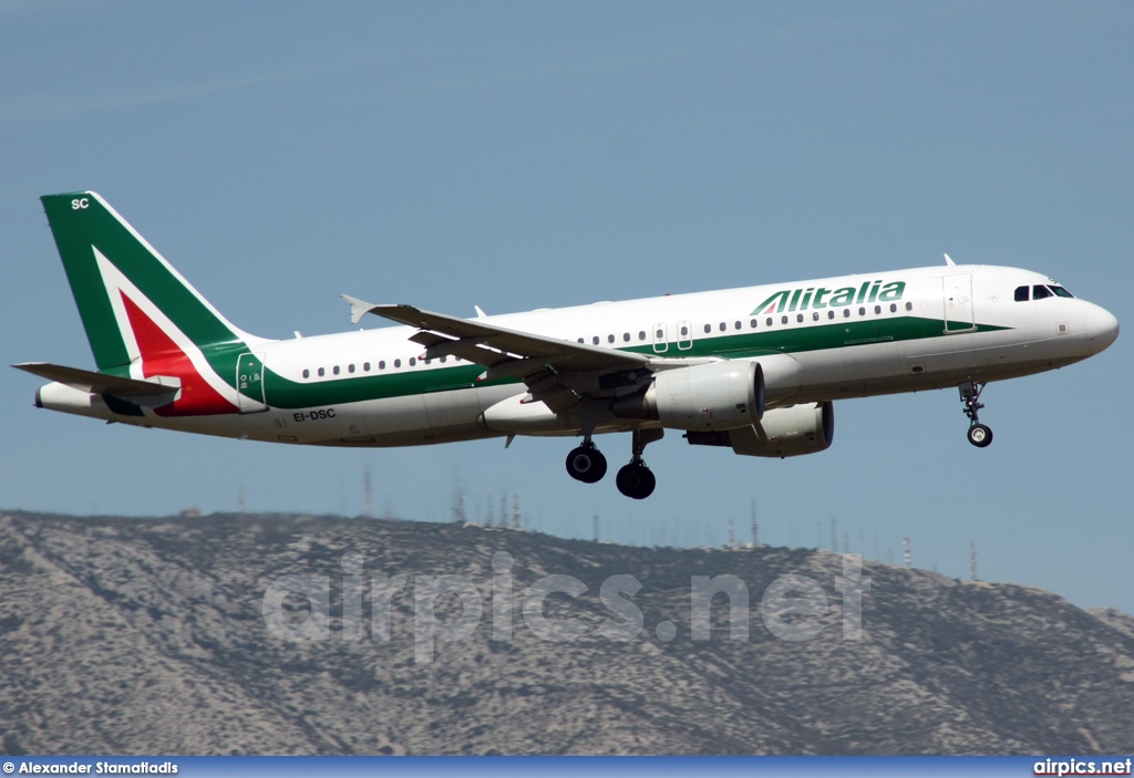 EI-DSC, Airbus A320-200, Alitalia