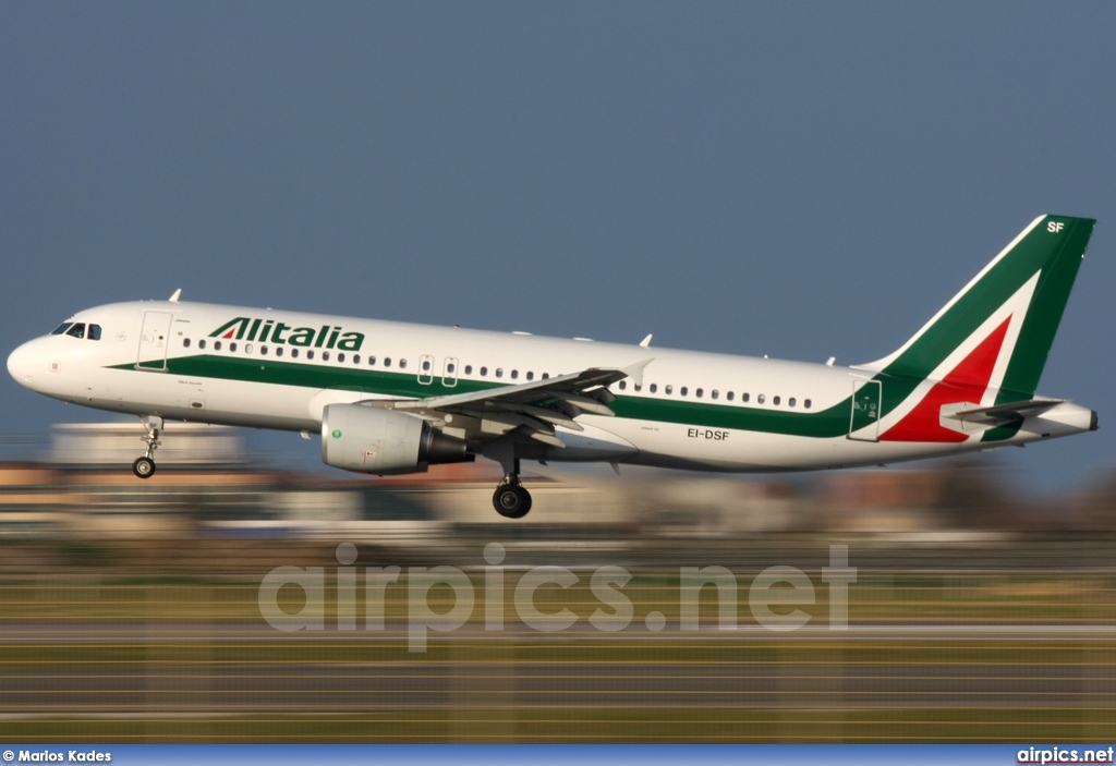 EI-DSF, Airbus A320-200, Alitalia