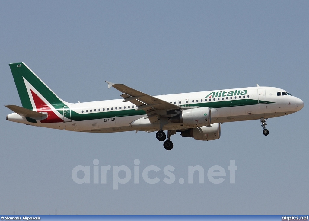 EI-DSF, Airbus A320-200, Alitalia