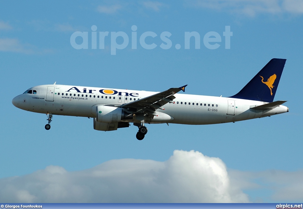 EI-DSG, Airbus A320-200, Air One