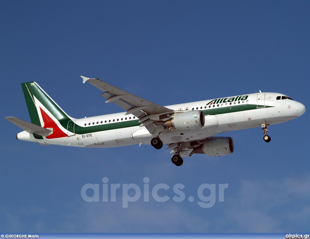 EI-DTE, Airbus A320-200, Alitalia