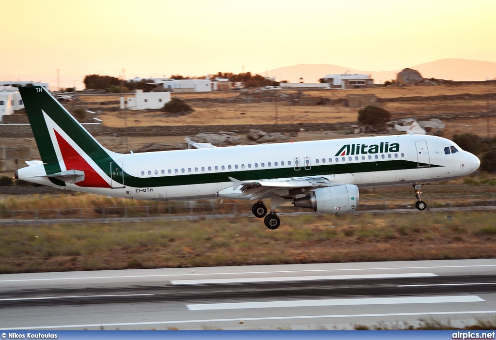 EI-DTH, Airbus A320-200, Alitalia