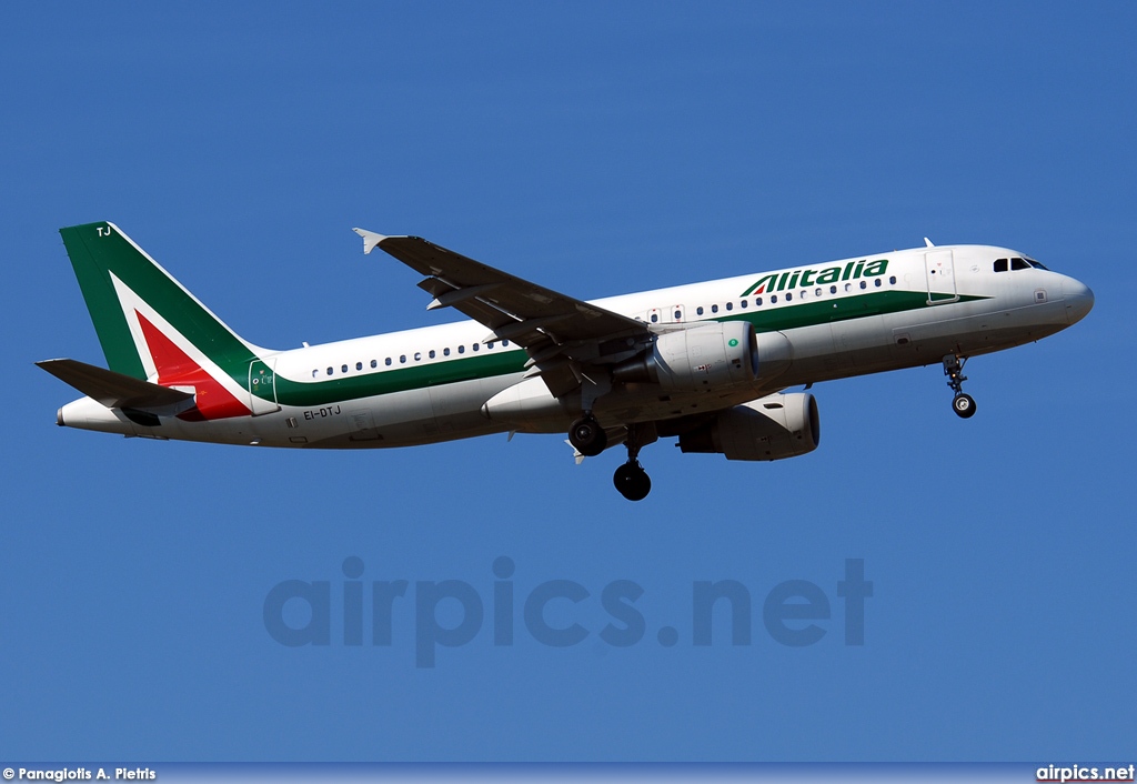 EI-DTJ, Airbus A320-200, Alitalia