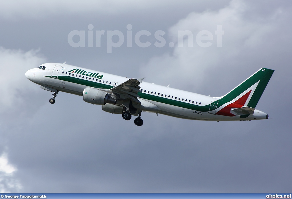 EI-DTO, Airbus A320-200, Alitalia