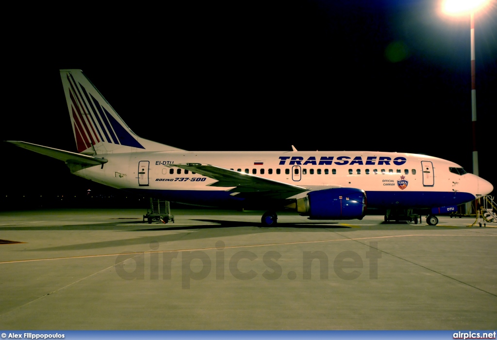 EI-DTU, Boeing 737-500, Transaero