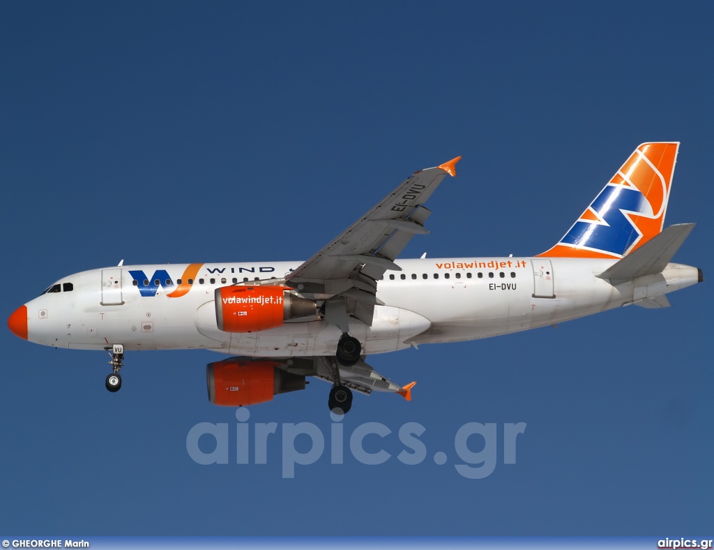 EI-DVU, Airbus A319-100, Wind Jet