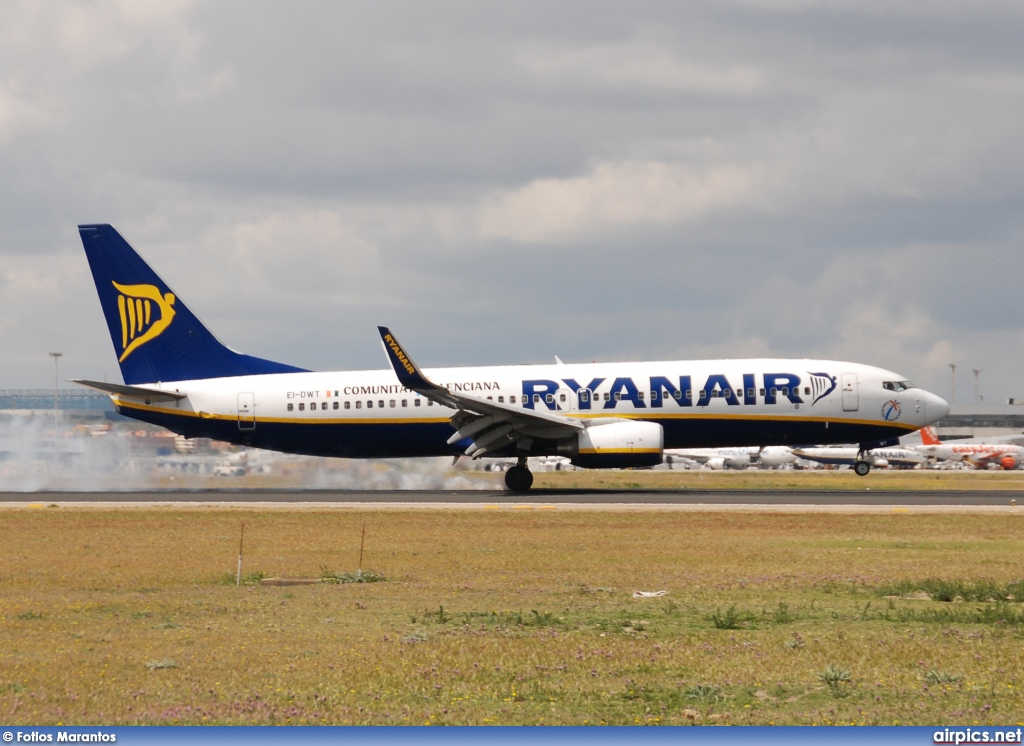 EI-DWT, Boeing 737-800, Ryanair