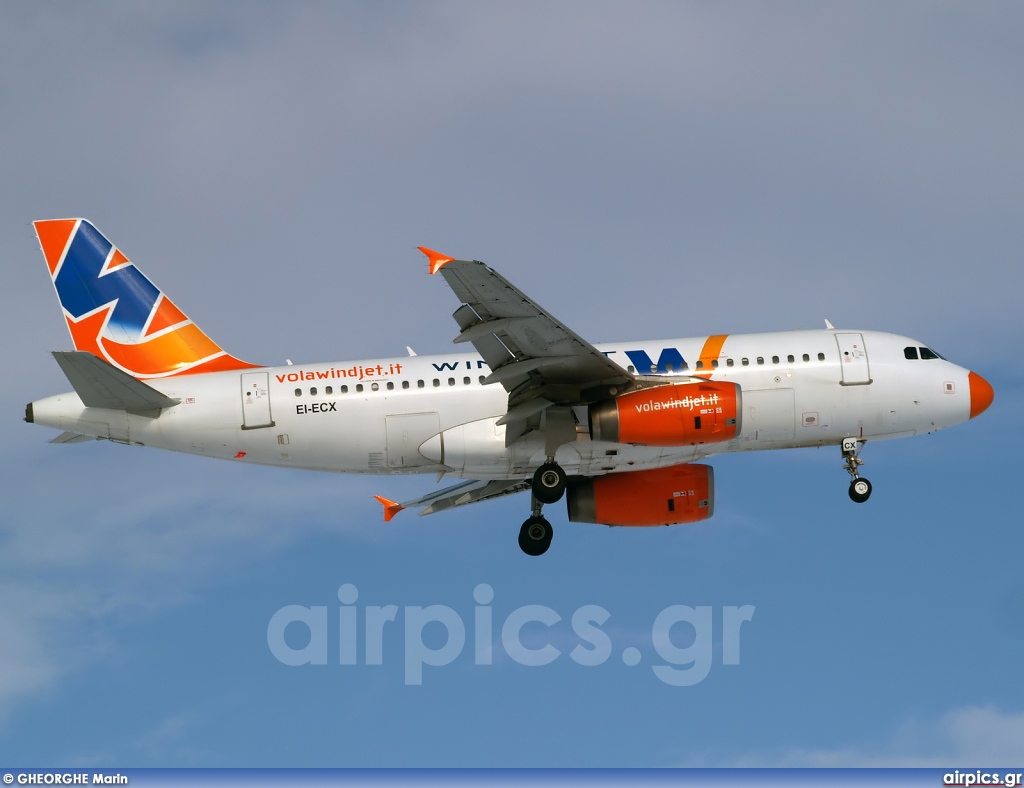 EI-ECX, Airbus A319-100, Wind Jet