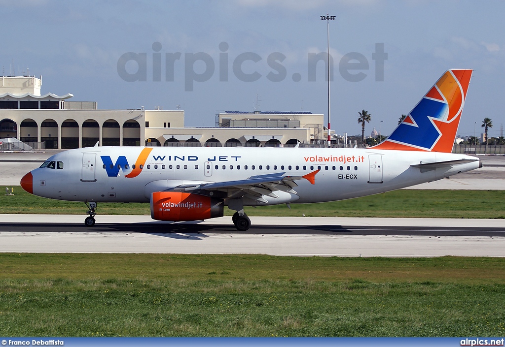 EI-ECX, Airbus A319-100, Wind Jet