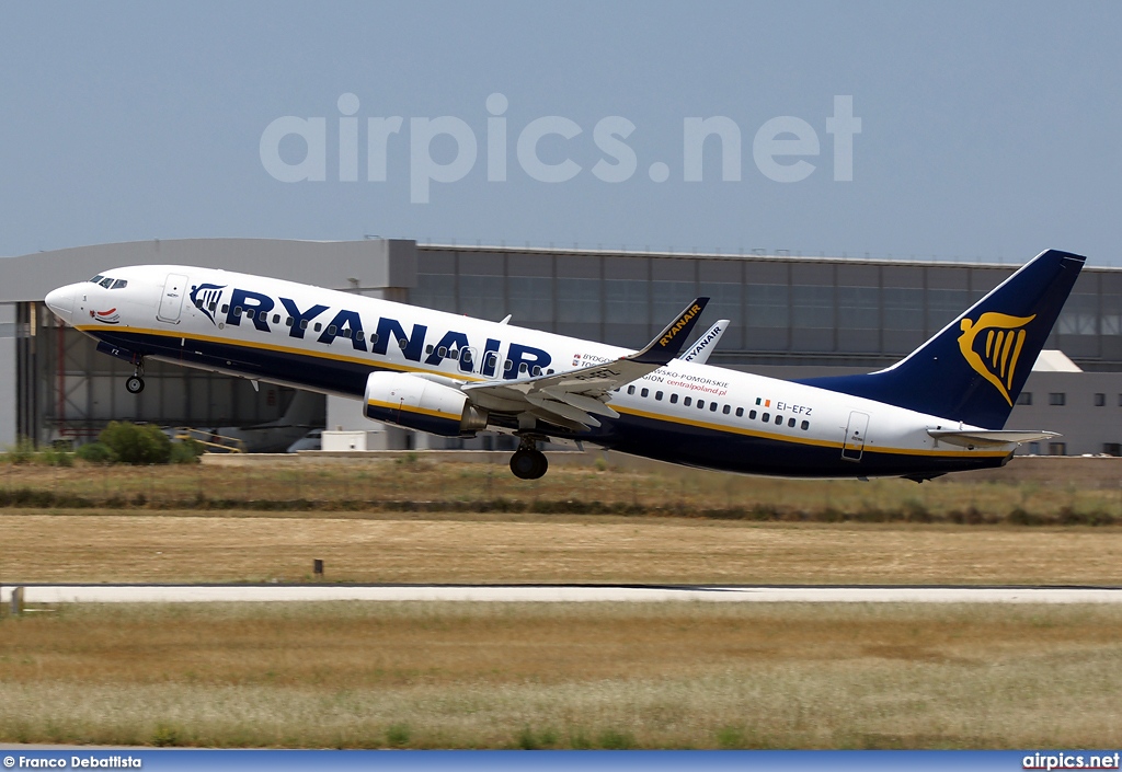 EI-EFZ, Boeing 737-800, Ryanair