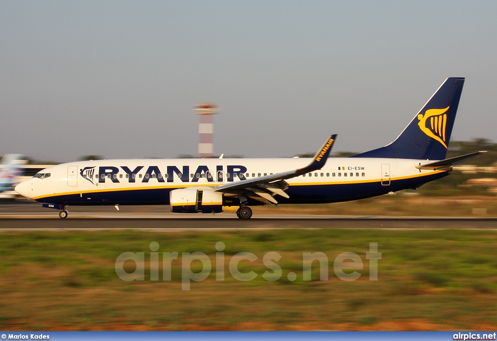 EI-ESW, Boeing 737-800, Ryanair