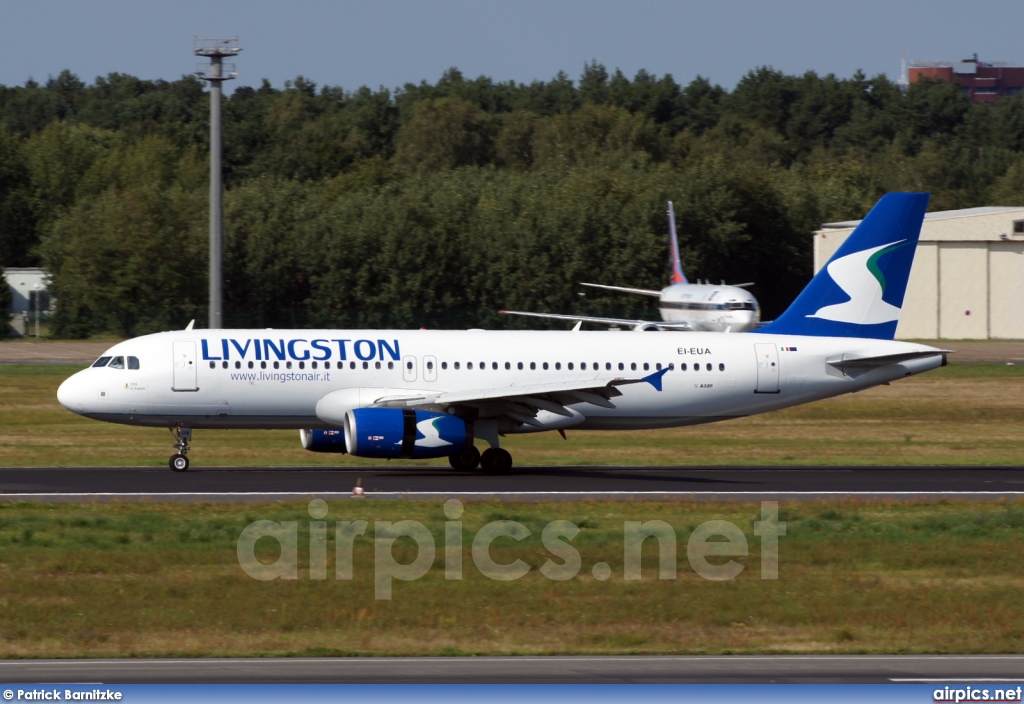 EI-EUA, Airbus A320-200, Livingston