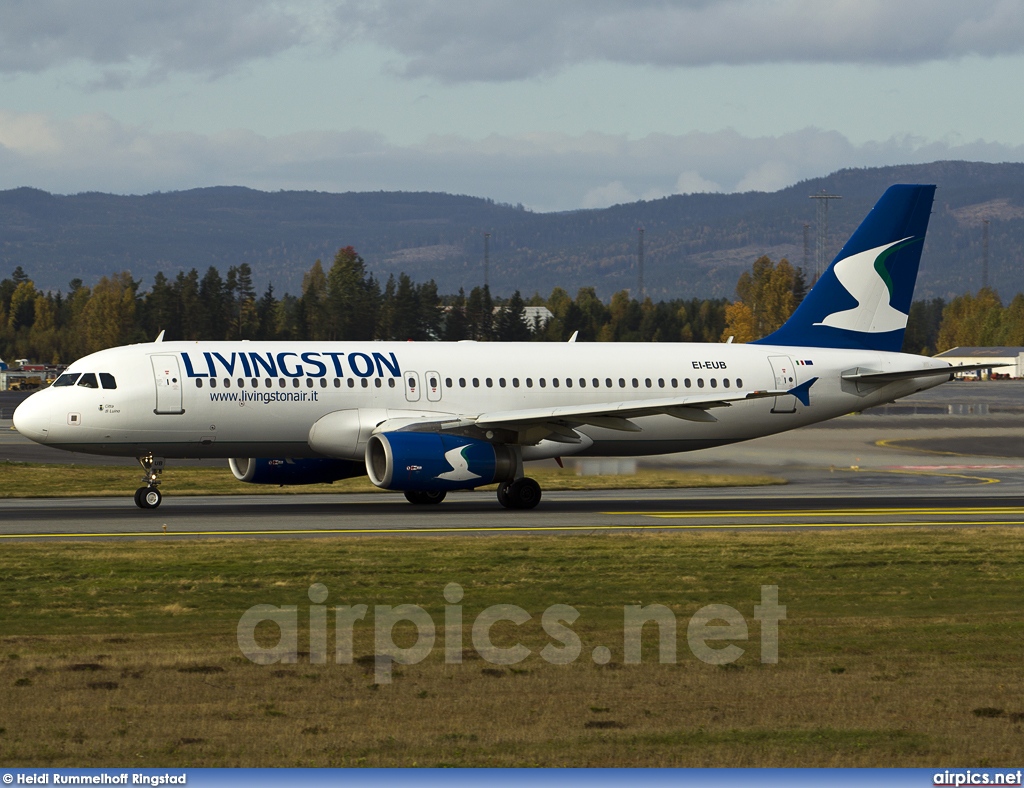 EI-EUA, Airbus A320-200, Livingston