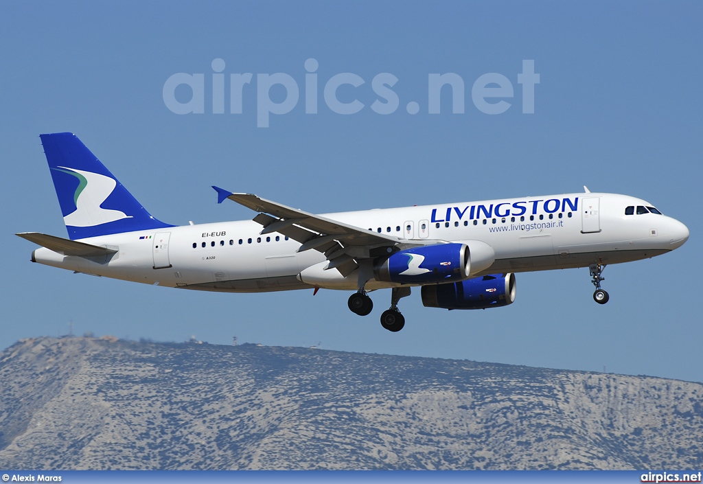 EI-EUB, Airbus A320-200, Livingston