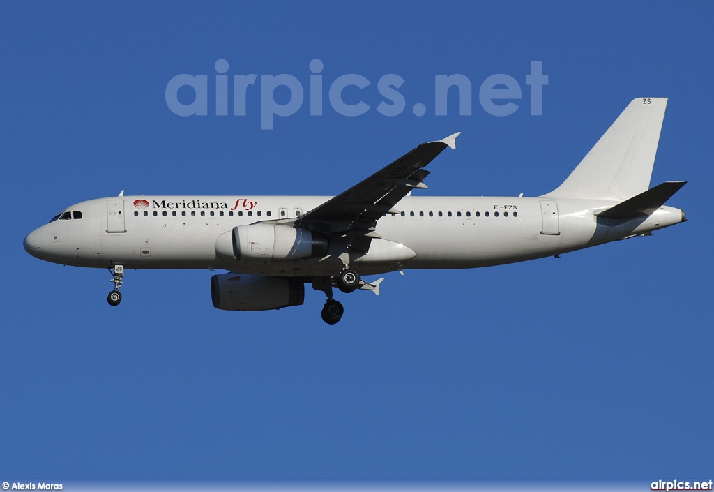 EI-EZS, Airbus A320-200, Meridiana