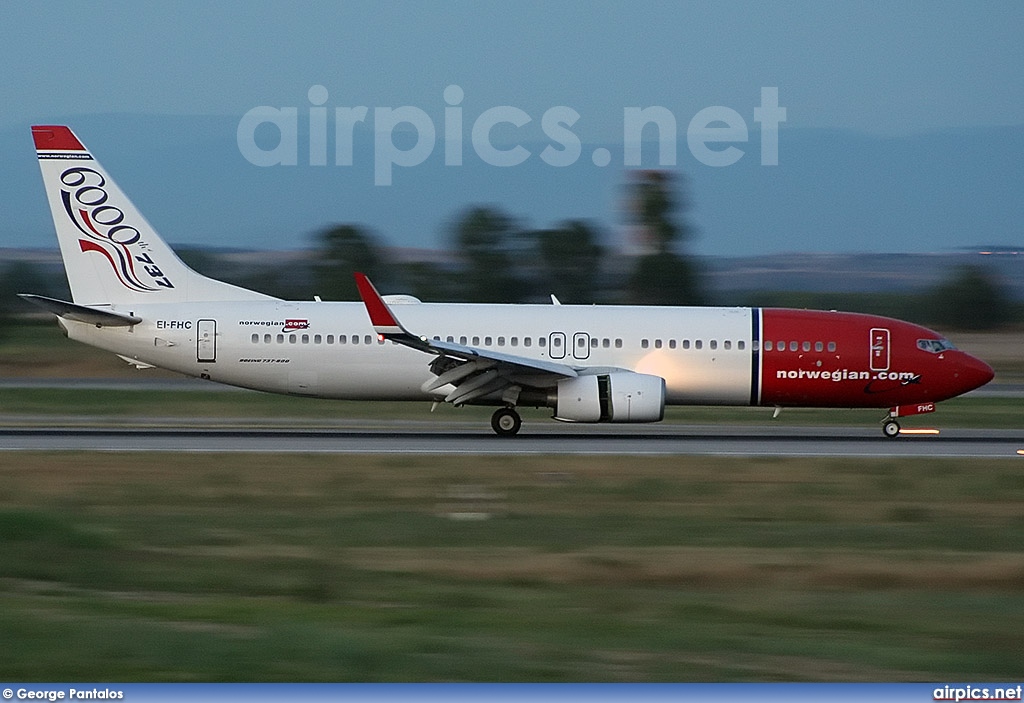 EI-FHC, Boeing 737-800, Norwegian Air Shuttle