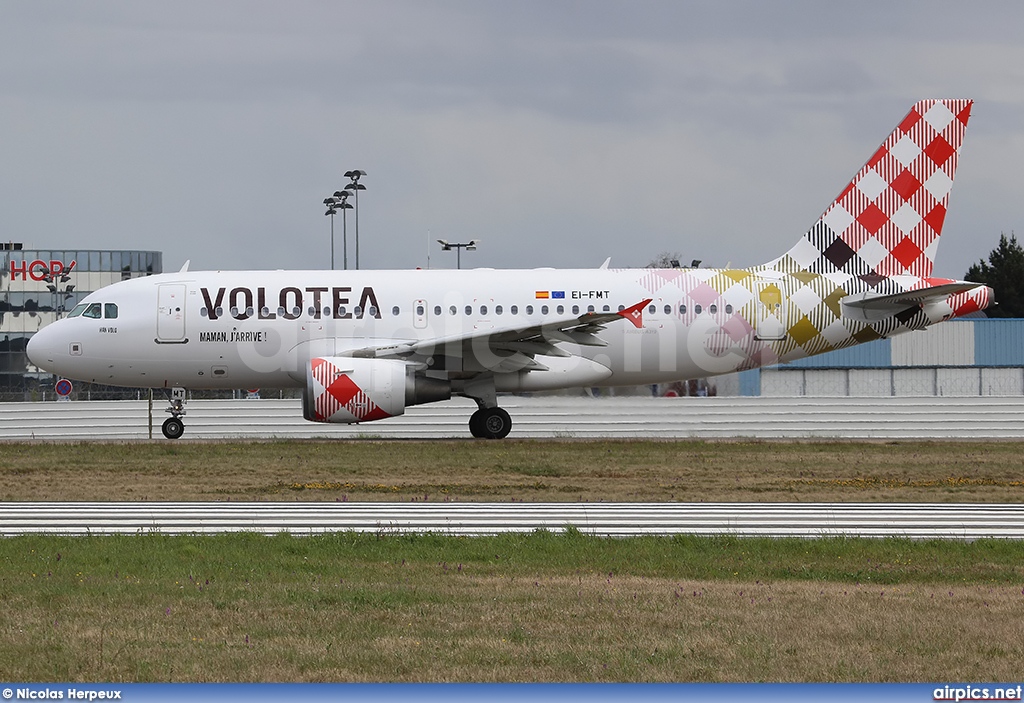 EI-FMT, Airbus A319-100, Volotea Airlines