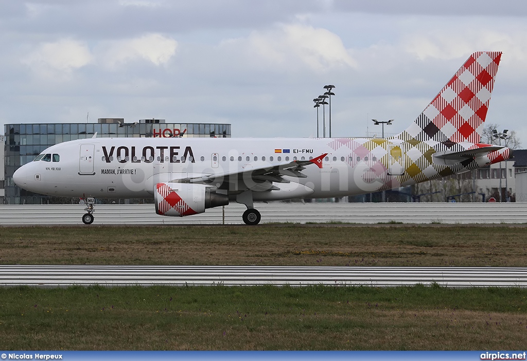 EI-FMU, Airbus A319-100, Volotea Airlines