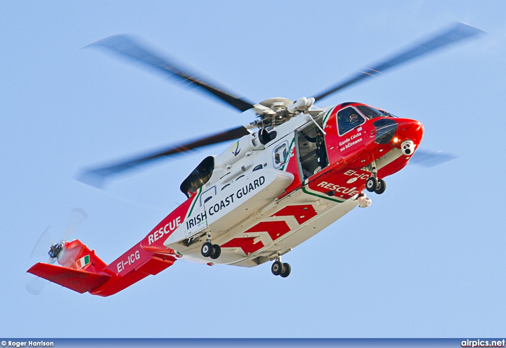 EI-ICG, Sikorsky S-92A Helibus, CHC Helicopters Ireland