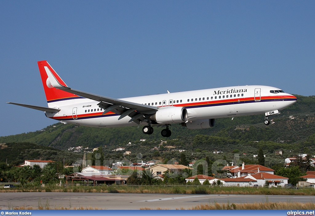 EI-IGN, Boeing 737-800, Meridiana