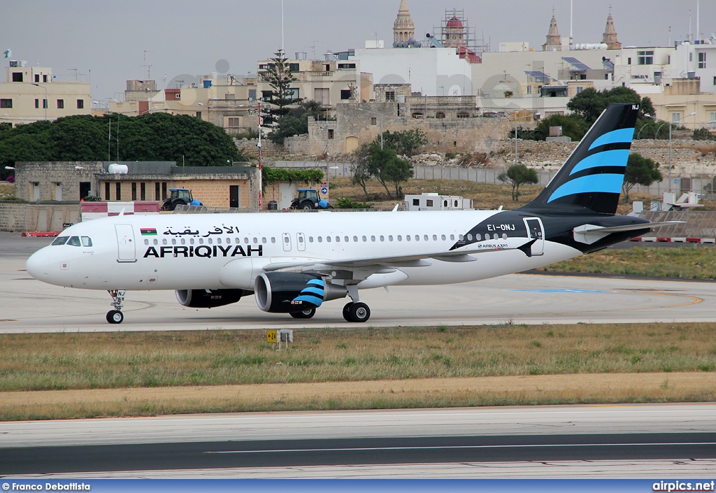 EI-ONJ, Airbus A320-200, Afriqiyah Airways