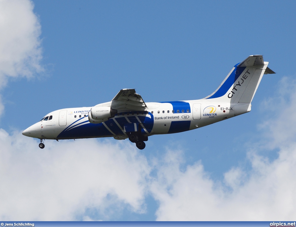 EI-RJX, British Aerospace Avro RJ85, CityJet