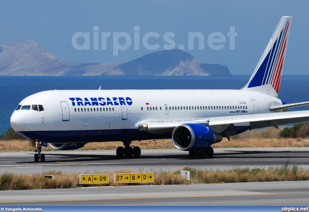 EI-UNA, Boeing 767-300ER, Transaero