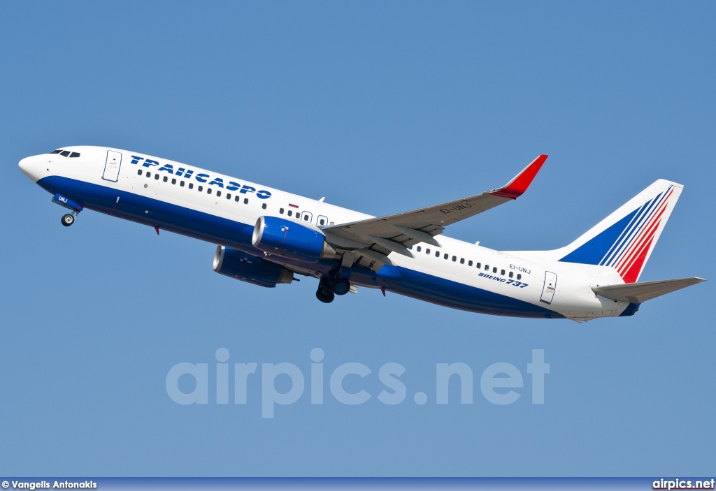 EI-UNJ, Boeing 737-800, Transaero