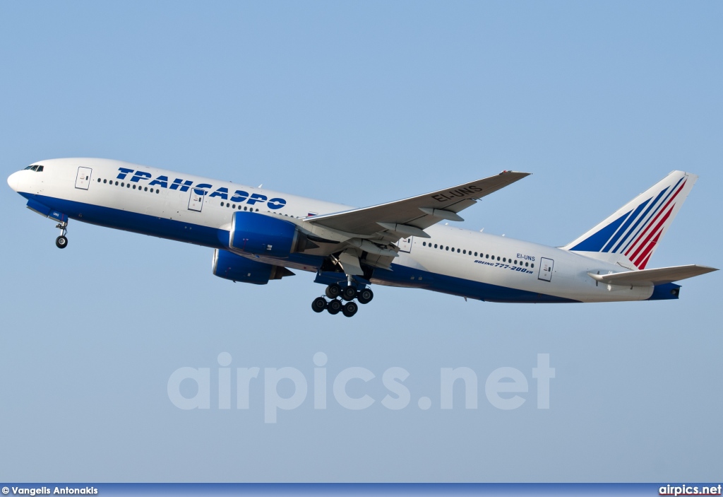 EI-UNS, Boeing 777-200ER, Transaero