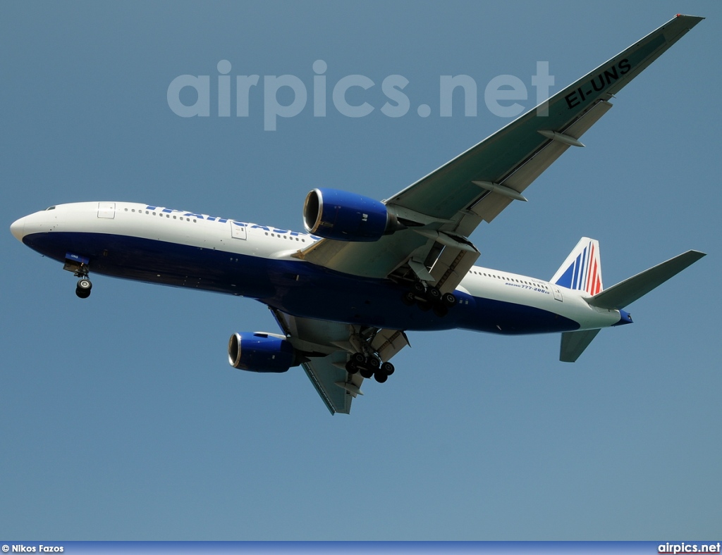 EI-UNS, Boeing 777-200ER, Transaero