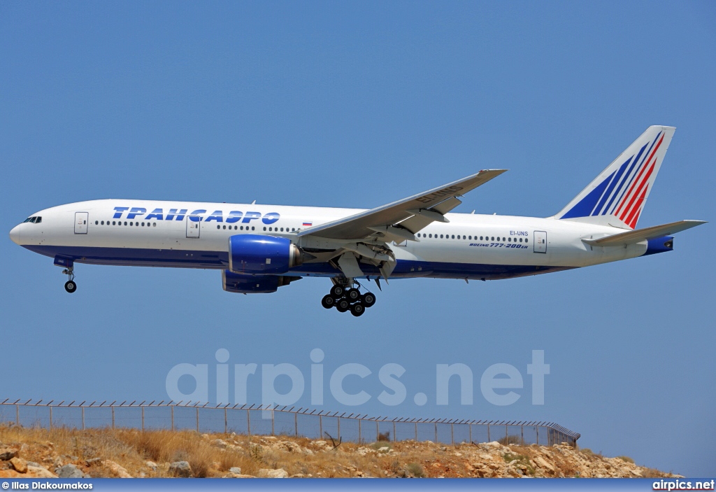 EI-UNS, Boeing 777-200ER, Transaero