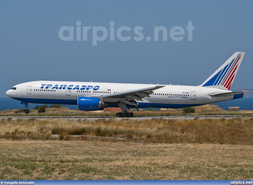 EI-UNU, Boeing 777-200ER, Transaero