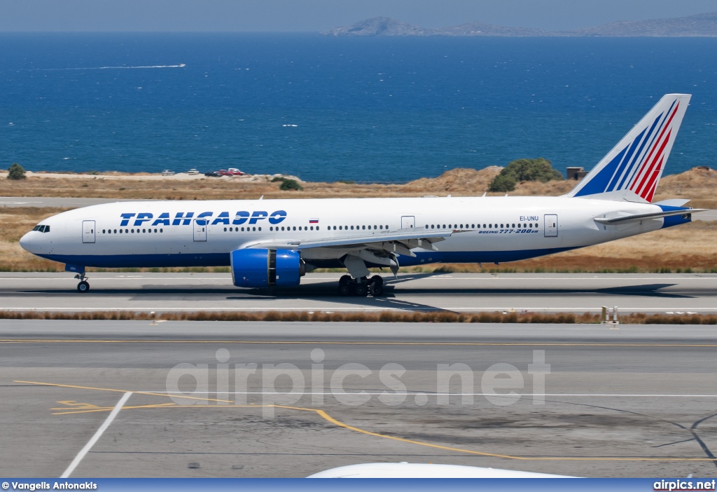 EI-UNU, Boeing 777-200ER, Transaero