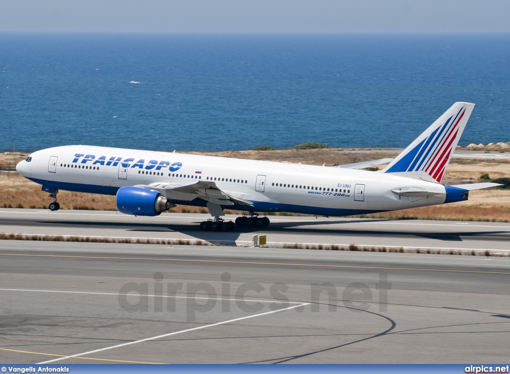 EI-UNU, Boeing 777-200ER, Transaero