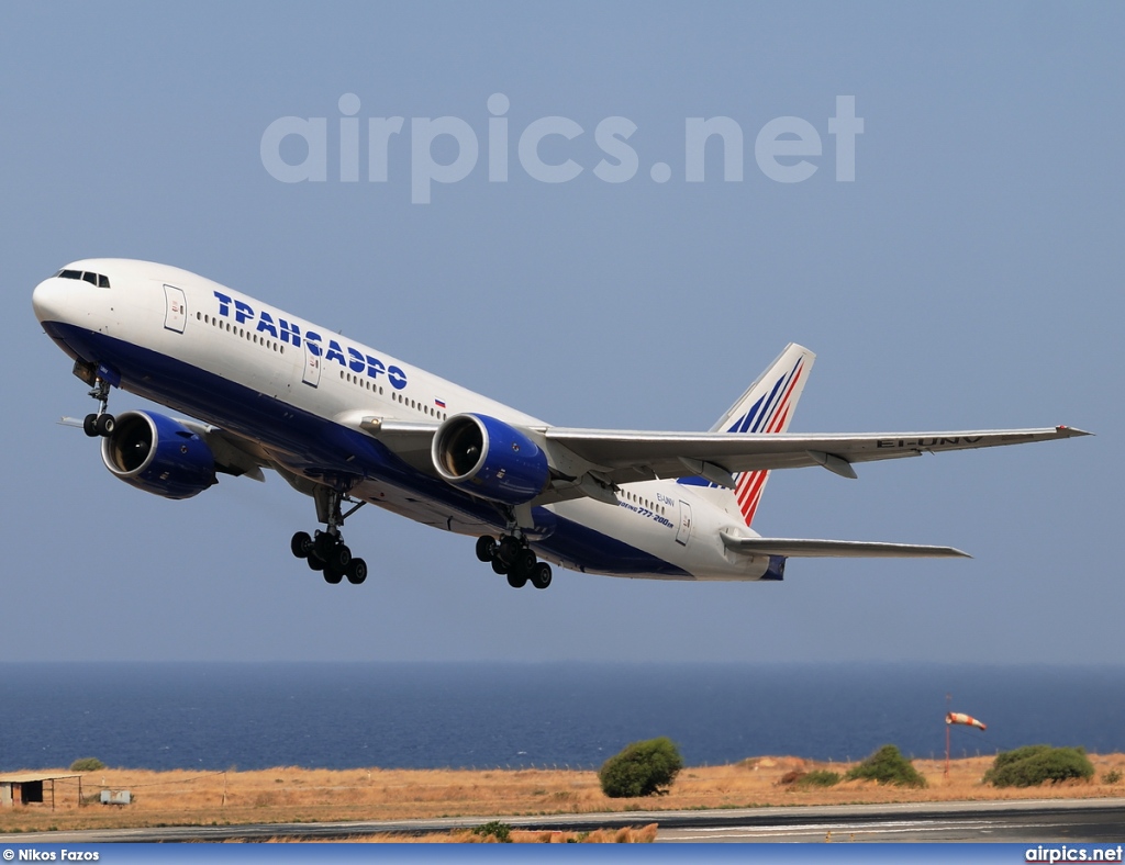 EI-UNV, Boeing 777-200ER, Transaero