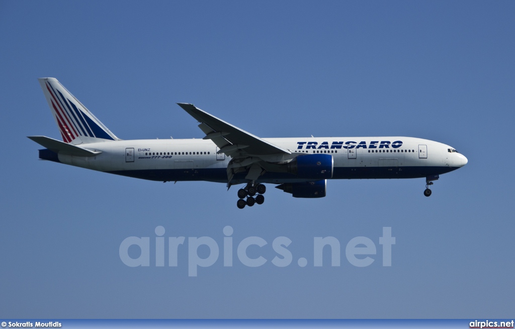 EI-UNZ, Boeing 777-200, Transaero