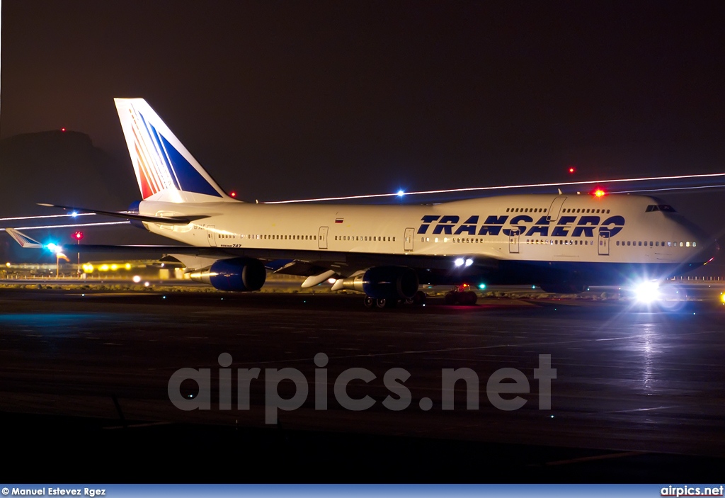 EI-XLD, Boeing 747-400, Transaero