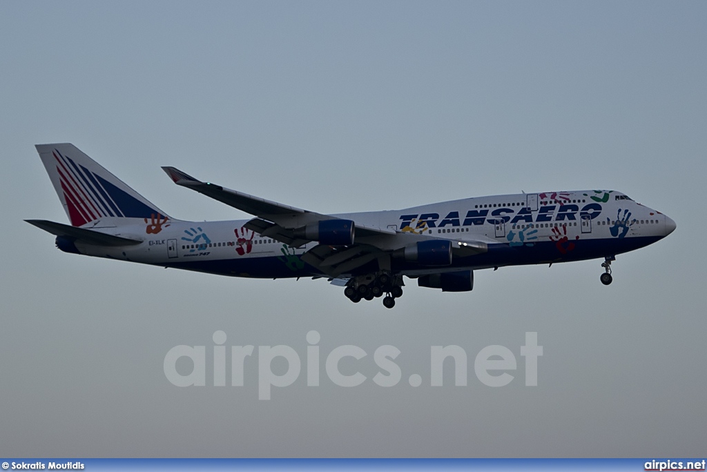 EI-XLK, Boeing 747-400, Transaero