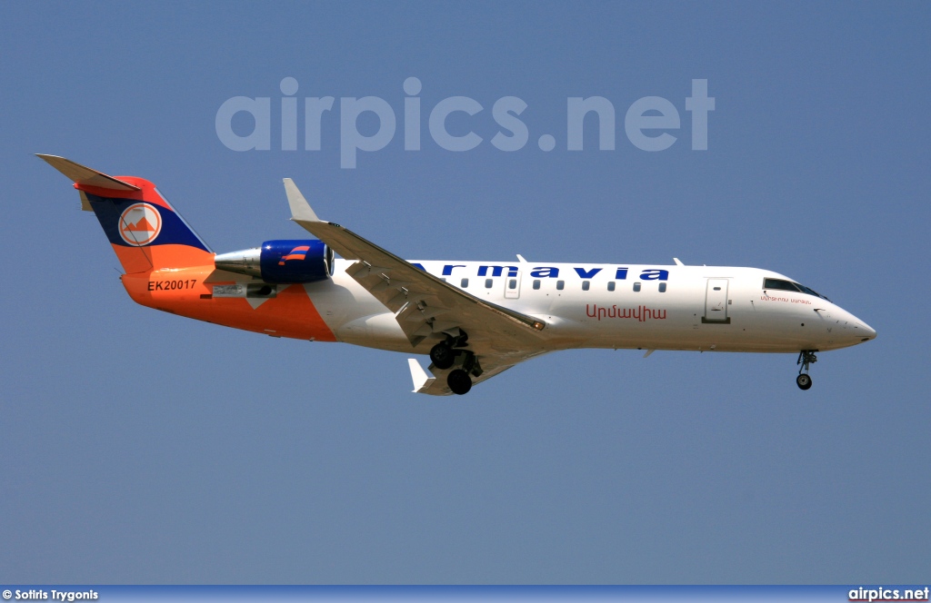 EK20017, Bombardier CRJ-200LR, Armavia